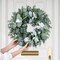 Front Door Wreaths, 20 Inch Spring Eucalyptus Greenery Wreath